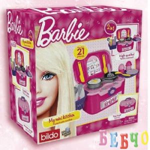Кухня в куфар Barbie