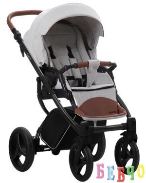Комбинирана бебешка количка 2в1 LUCA 10 Black