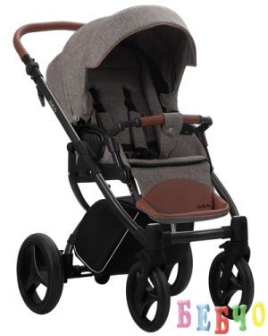 Комбинирана бебешка количка 2в1 LUCA 11 Black