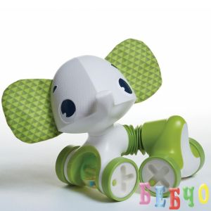 Малки Търкулчета Samuel the Elephant (зелено слонче) Tiny Love 3м+ TL-0654