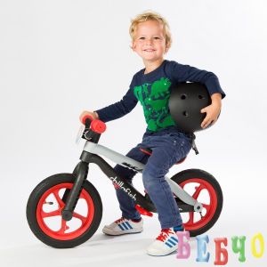 BMXie колело за балансиране - червен