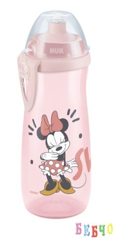 NUK Sports Cup Mickey ROSE 450мл, 24+ мес.