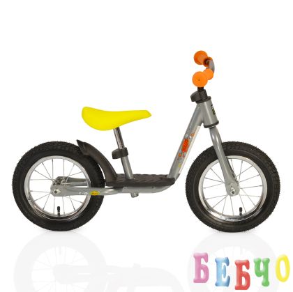 Детски балансиращ велосипед Bullet Сиво