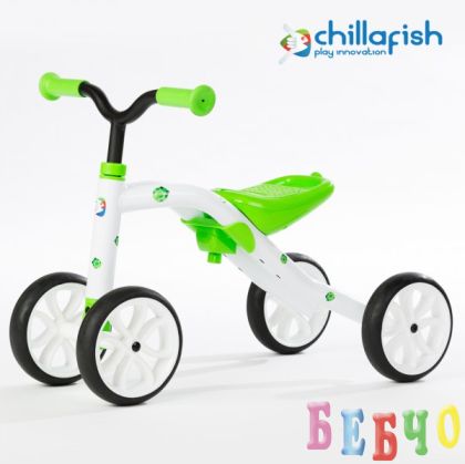 Chillafish Quadie играчка за яздене зелена