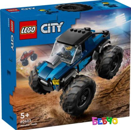 LEGO CITY Син камион чудовище 60402