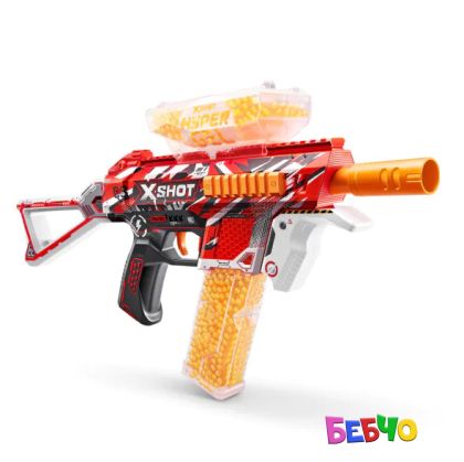 Zuru X Shot HYPER GEL Бластер с гел топчета Trace Fire