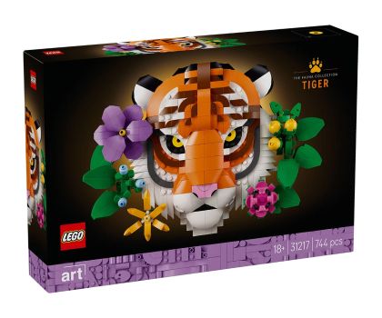 LEGO® Art Колекция с фауна – тигър 31217 