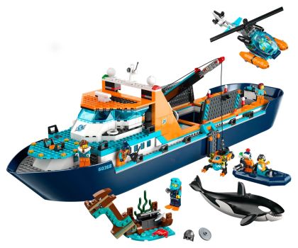 LEGO® City Арктически изследователски кораб 60368 