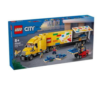 LEGO® City Жълт камион за доставки 60440 