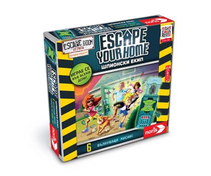 Noris  Настолна игра Escape Room - Escape your Home на български