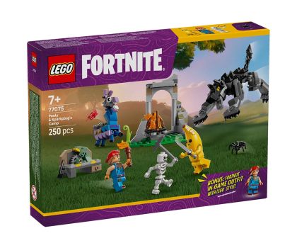 LEGO® Fortnite Лагерът на Peely и Sparkplug 77075 