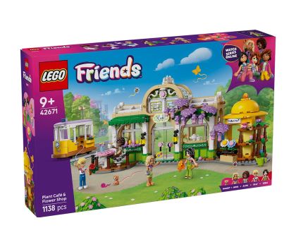 LEGO® Friends Градинско кафене и магазин за цветя 42671 