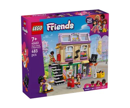 LEGO® Friends Музикален магазин и апартамент 42653 