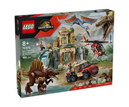 LEGO® Jurassic World™ Въздушна мисия със спинозавър и кетцалкоатлус 76976 