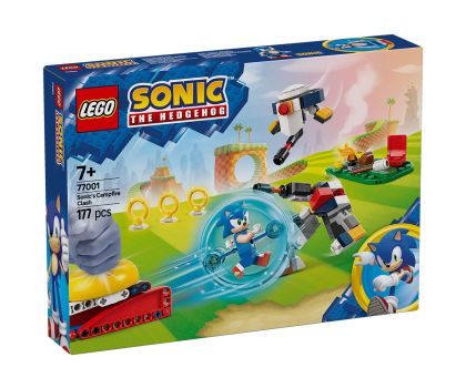 LEGO® Sonic the Hedgehog™ Сблъсък край лагерния огън на Sonic 77001 