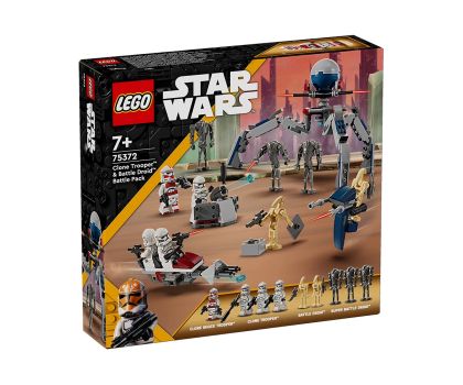 LEGO® Star Wars™ Клонинг щурмовак и боен дроид – боен пакет 75372 