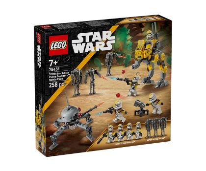 LEGO® Star Wars™ Боен пакет с клонинги-щурмоваци от 327-ми звезден легион 75431 