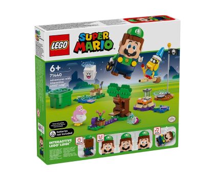 LEGO® Super Mario™ Приключения с интерактивна фигура LEGO® Luigi™ 71440 