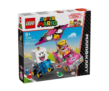 LEGO® Super Mario™ Mario Kart™ Wario и King Boo 72038 