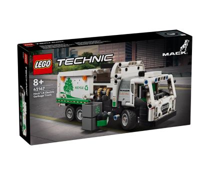 LEGO® Technic Боклукчийски камион Mack® LR Electric 42167 
