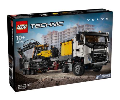 LEGO® Technic™ Камион Volvo FMX и екскаватор EC230 42175 