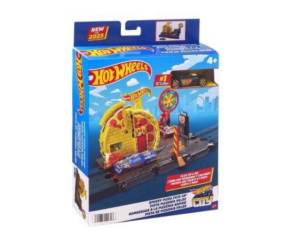 Hot Wheels City Малка писта Speedy Pizza Pick-Up
