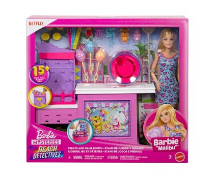 Barbie Комплект будка за захарен памук