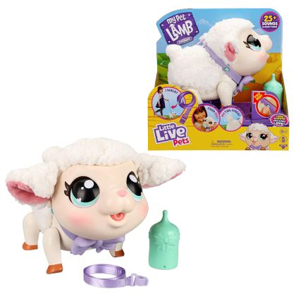 Moose Little Live Pets Интерактивно агънце Snowie