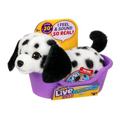 Moose Little Live Pets Really Real Puppy Кученце Далматинец Mini Pepper