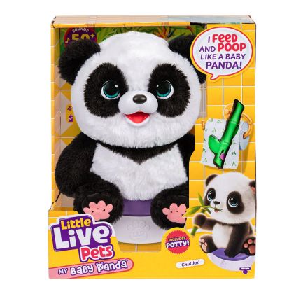 Moose Little Live Pets Интерактивно Бебе Панда Chuchu