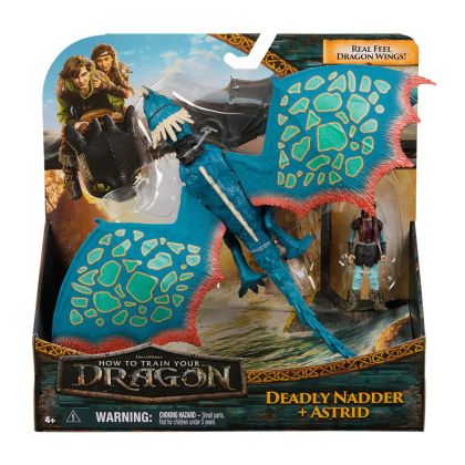 HOW TO TRAIN YOUR DRAGON Дракон с мини фигура викинг