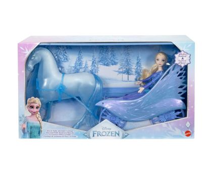 Disney Princess Кукла Замръзналото кралство Елза с Нок и карета