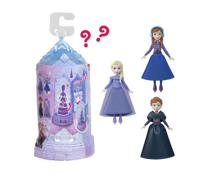 Disney Princess Кукла Замръзналото кралство Кула от замък с изненади с малка кукла