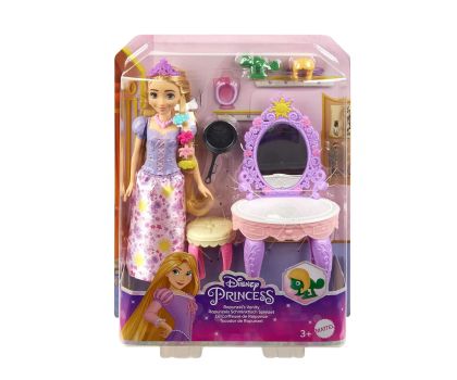 Disney Princess Кукла Рапунцел с тоалетка, Паскал и аксесоари