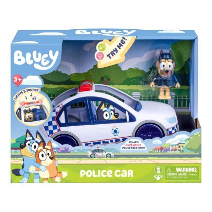 BLUEY  Полицейска Кола с Фигура