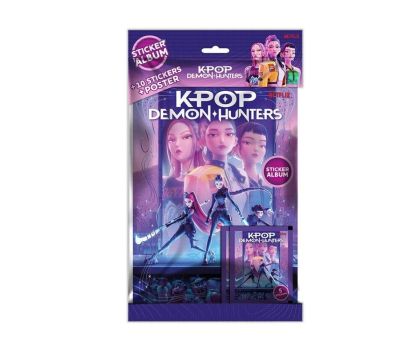 K POP DEMON HUNTERS Албум+Стикери