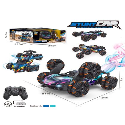 COBO Мутант R/C кола за каскади с 6 гуми