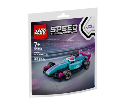 LEGO® Polybags Speed Champions Мини автомобил F1 ACADEMY