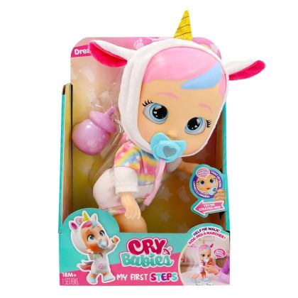 IMC CRYBABIES Кукла с LED сълзи My First Steps Дрийми
