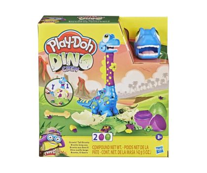 Play Doh Комплект бебе Бронтозавър с растящ врат