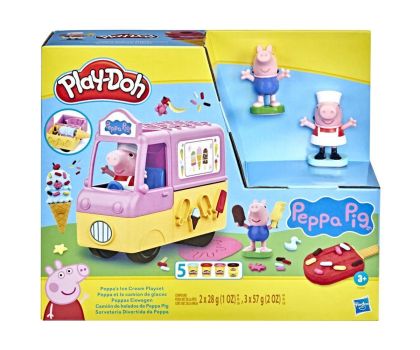 Play Doh Камионът за сладолед на Пепа Пиг