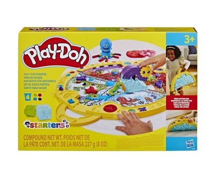 Play Doh Преносима подложка за игра с 4 цвята
