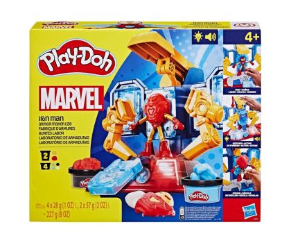 Play Doh Iron Man Комплект с фигурка Железният човек