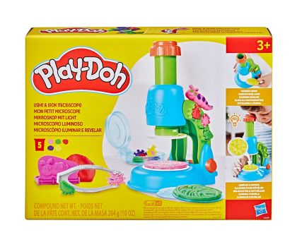 Play Doh Микроскоп със светлина и лупа