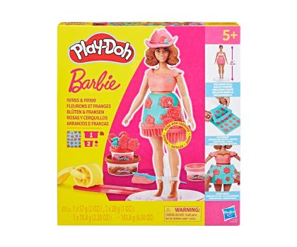 Play Doh Барби Комплект с цветни тоалети