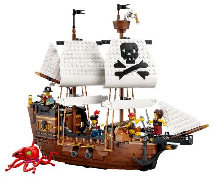 LEGO® Creator Емблематичен пиратски кораб 31387 