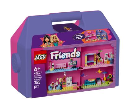 LEGO® Friends Творчески куфар с къща за кукли 42697 