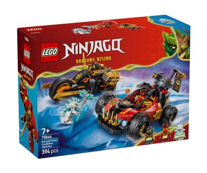 LEGO® NINJAGO Комбинирани превозни средства на Кай и Коул 71864 