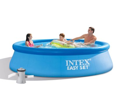 INTEX Надуваем басейн Easy Set, 305 х 76 см. с филтърна помпа