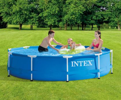 INTEX Сглобяем басейн с метална рамка, 305 х 76 см